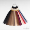 Nuancier de couleurs pour extensions de cheveux