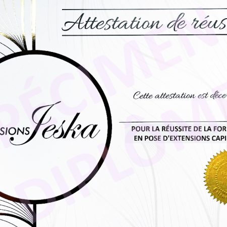 Extensions Jeska - Formation en pose d'extensions capillaires